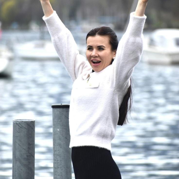 A testimonial from a marketing director